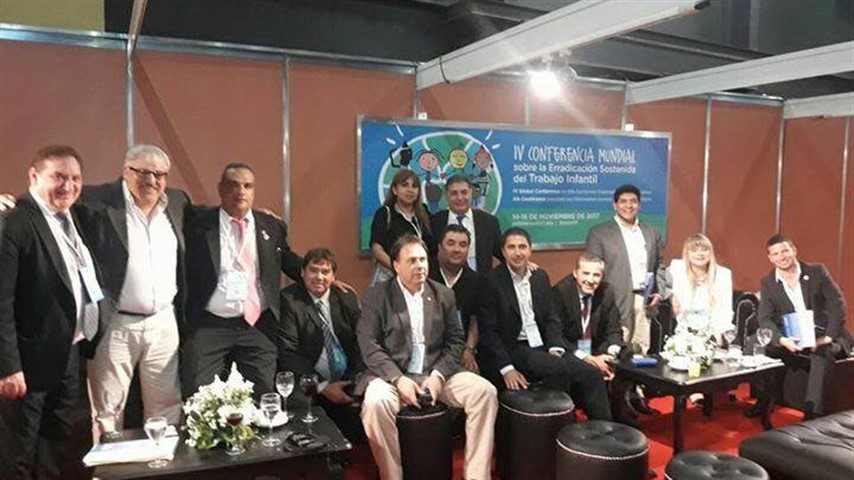 Funcionarios provinciales participaron de la Conferencia. 