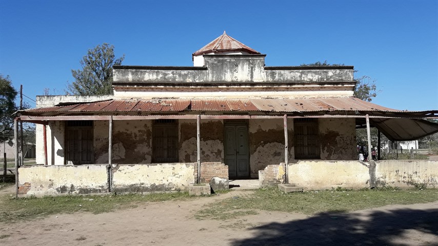 El edificio donde funcionó la administración de la Reducción de Napalpí desde 1911.