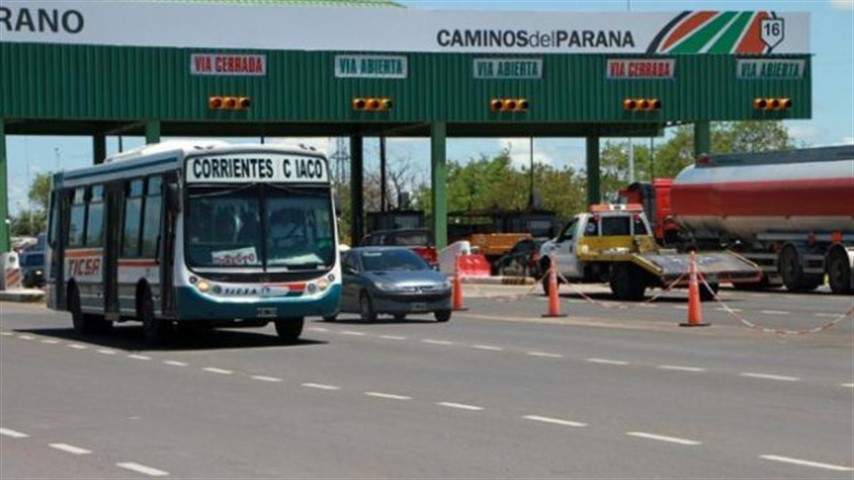 Mañana se licita el servicio de transporte Chaco - Corrientes. Foto: DiarioTag