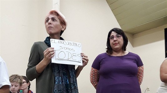 Mujeres trans fueron agredidas en el plenario que organiza el ENM 2017.