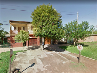 La casa donde atacaron al anciano tenía una caja fuerte que no lograron abrir. (Foto: Google Street View) 