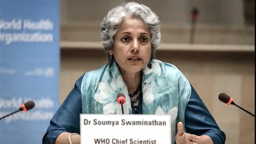 Soumya Swaminathan es investigadora de Naciones Unidas.