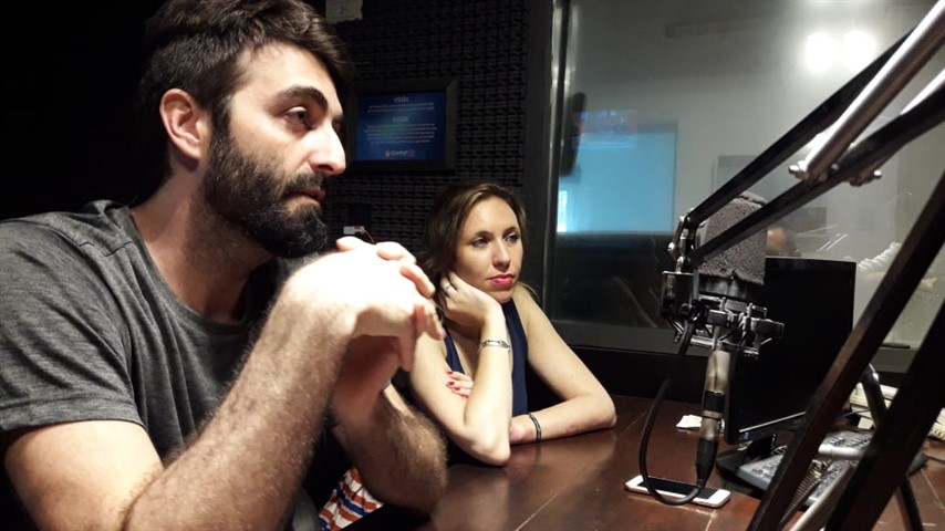Daniel Groisman y Lucía Caminada