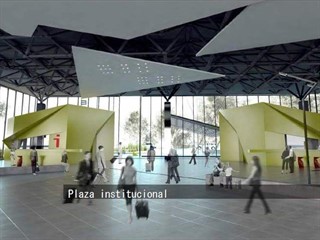 Imagen del anteproyecto de la obra de remodelación de la terminal.