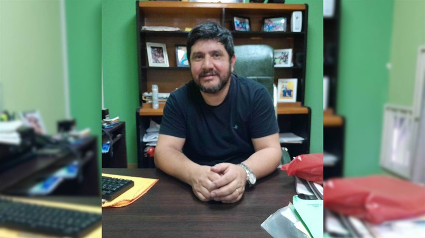Isaías Alegre, Secretario General del gremio Sindicato de Camioneros