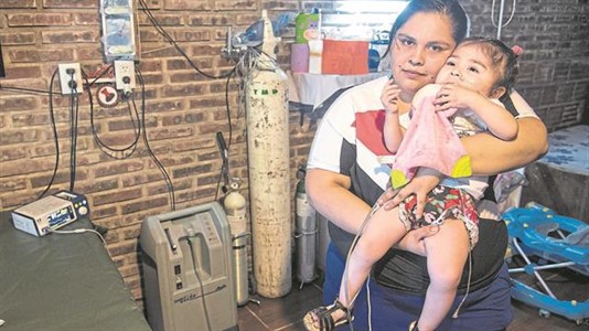 La electrodependencia en una provincia con cortes de energía constante pone en riesgo a los pacientes. (Foto: La Nación)