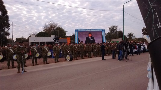 Se realizó la jura de los cadetes de la Escuela de Policía del Chaco y de los efectivos de la tercera Brigada de Monte.