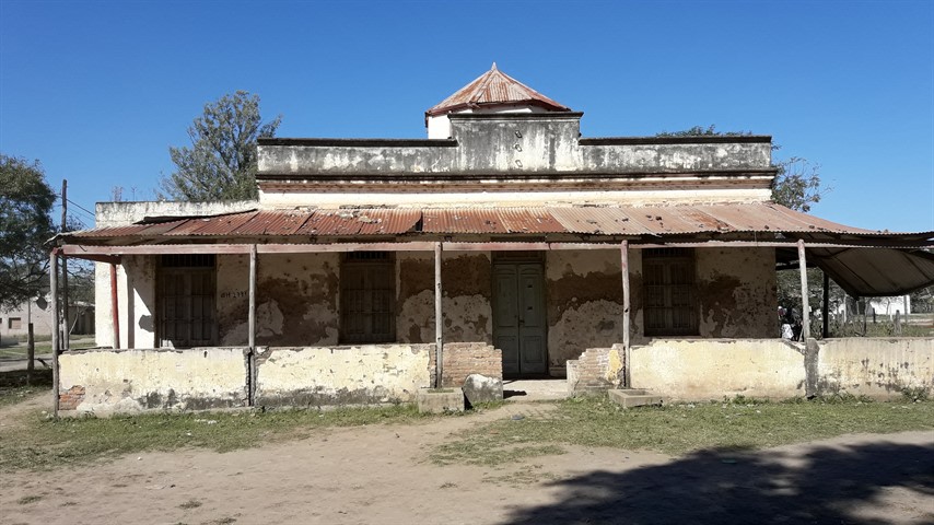 El edificio donde funcionó la Reducción de Napalpí. 