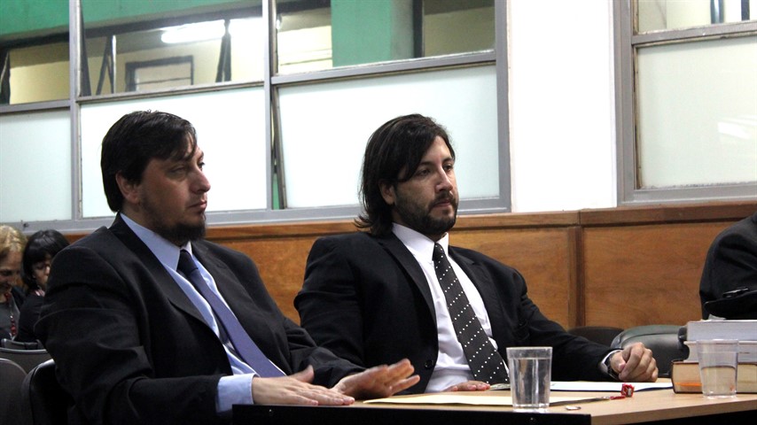 Digeo Vigay y Patricio Sabadini son parte del equipo de fiscales. 