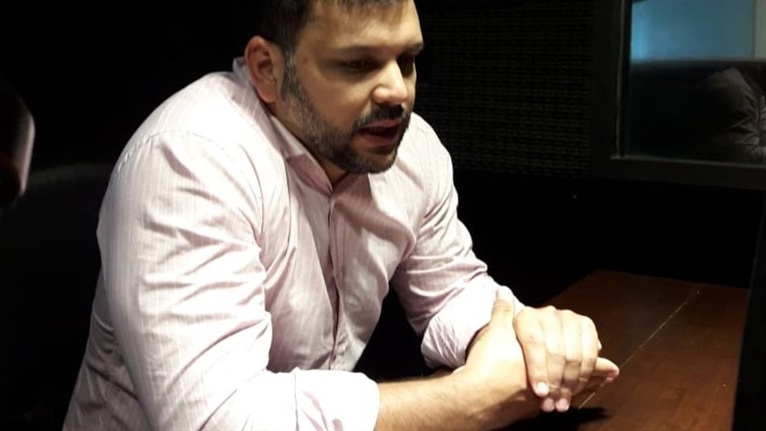 Pablo Pereyra visitó el estudio de radio Libertad.