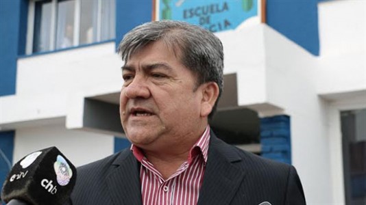 Martín Nievas, ministro de Seguridad. 